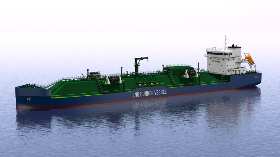 lng bunker vessel image