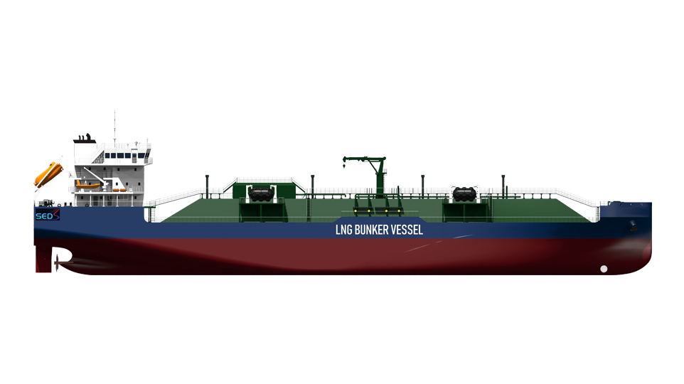 lng bunker vessel image